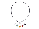 Five Elements Leather Necklace